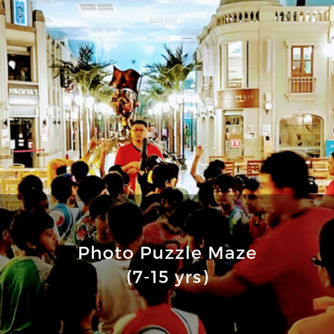 Photography game in Sentosa
