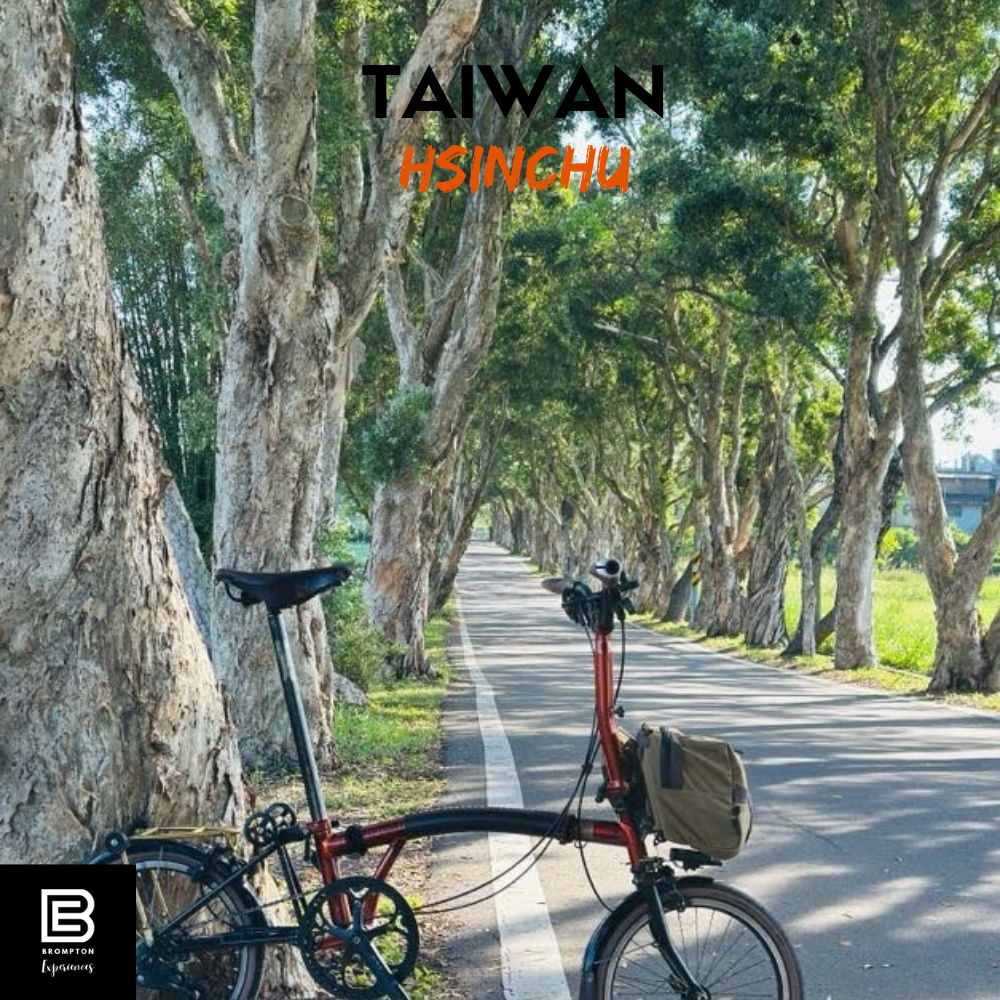 Taiwan Brompton Cycling Tour  - HsinChu Northwest  17 - 20 Oct 2025