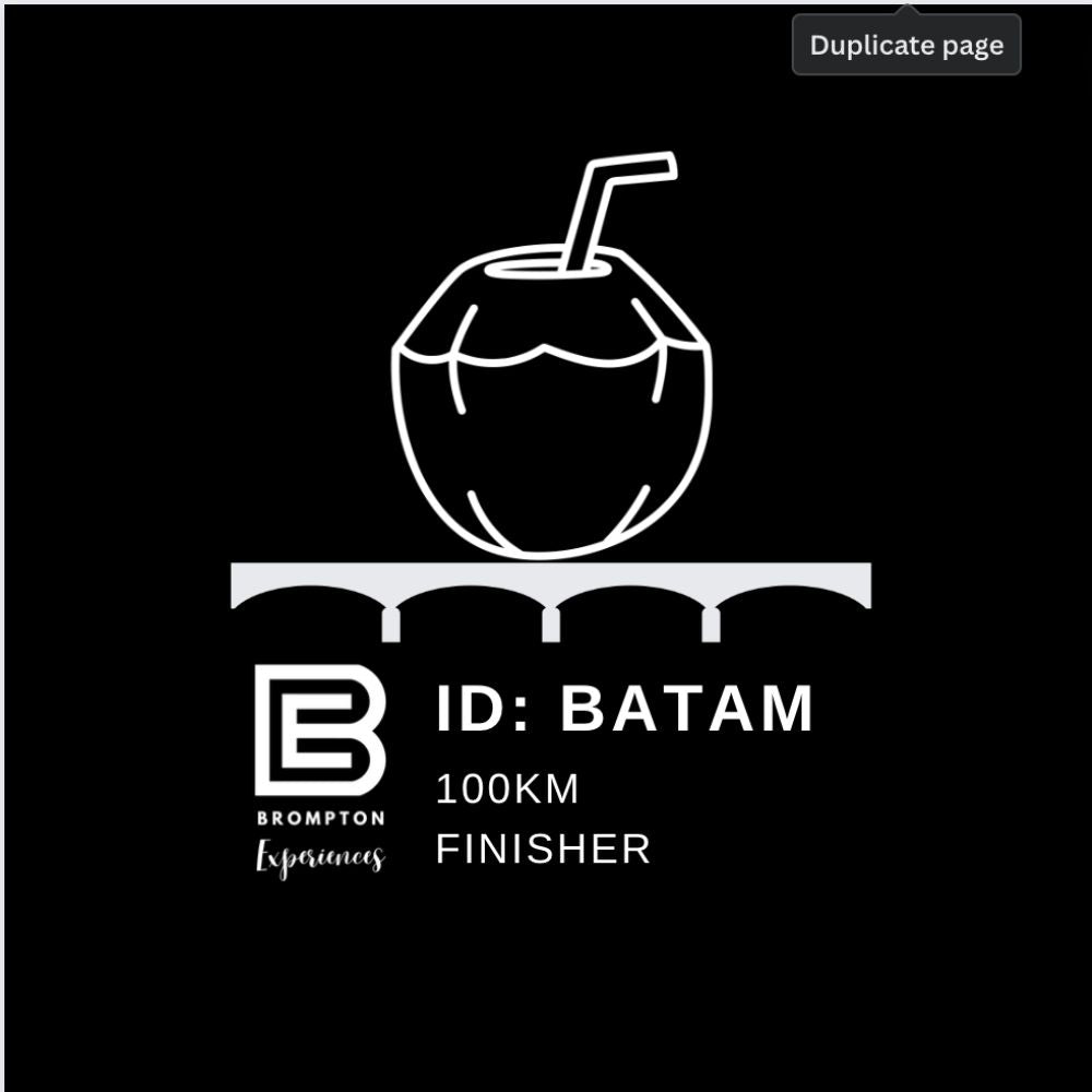 Batam Brompton Cycling Tour   August Slots Available