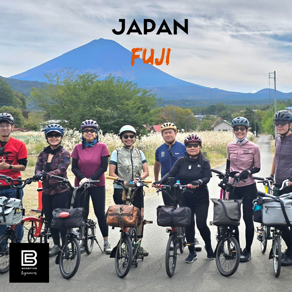 Japan Brompton Cycling Tour - Fuji 5 Lakes 17 - 23 May 2025