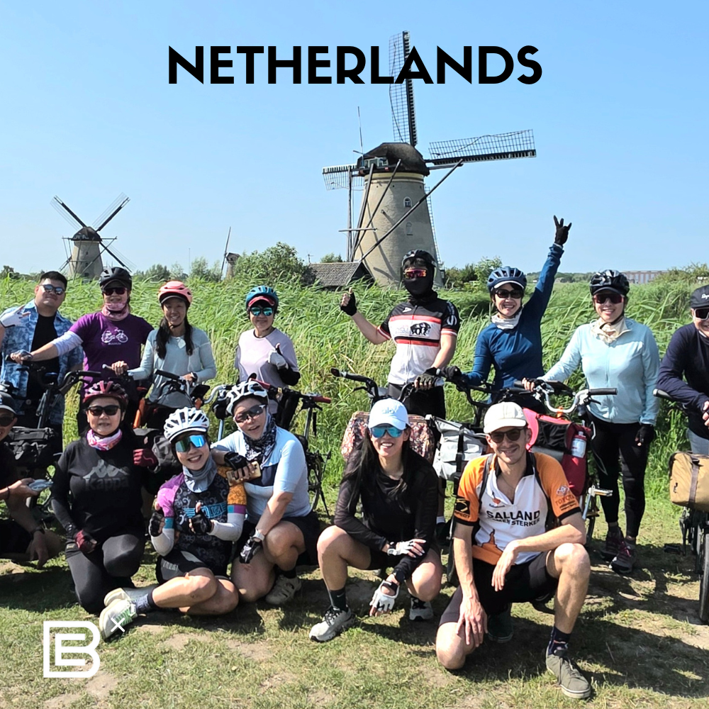 The Netherlands Brompton Cycling Tour  14 - 21 April 2026 (Tulip Festival!)
