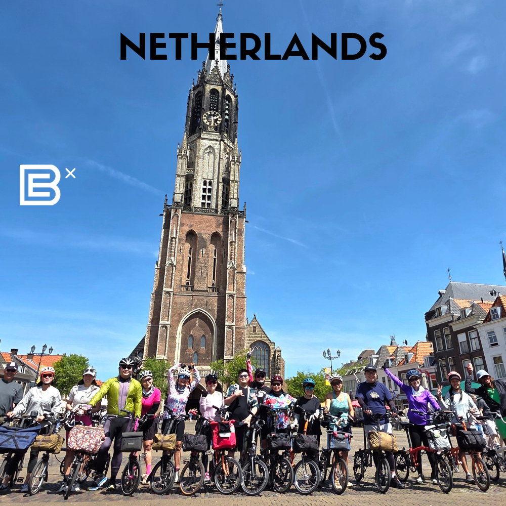 The Netherlands Brompton Cycling Tour  14 - 21 April 2026 (Tulip Festival!)