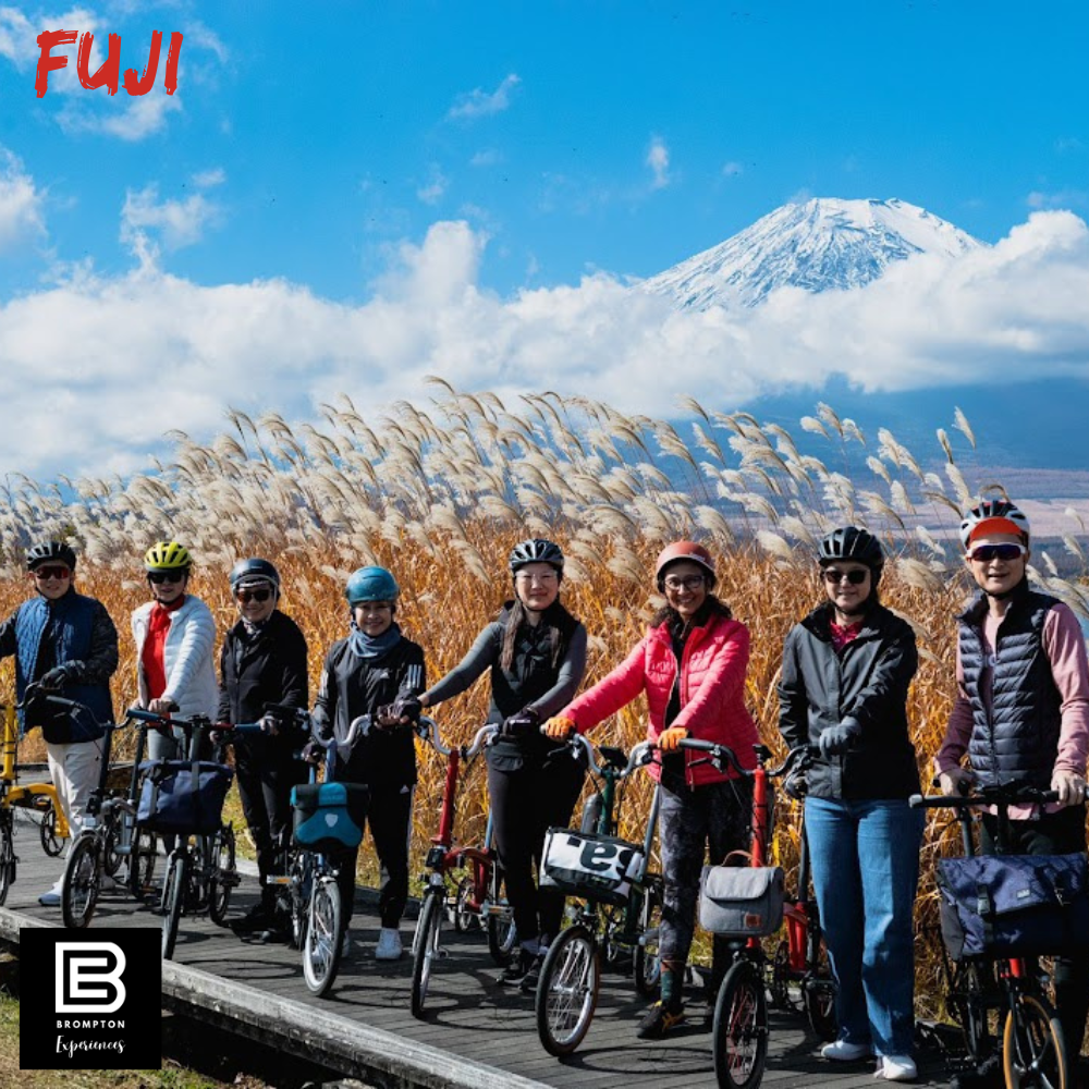 Japan Brompton Cycling Tour Fuji 5 Lakes 8th 14th April 2024