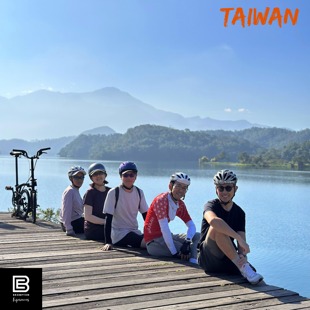Taiwan Brompton Cycling Tour  - Sun Moon Lake Nov 2024