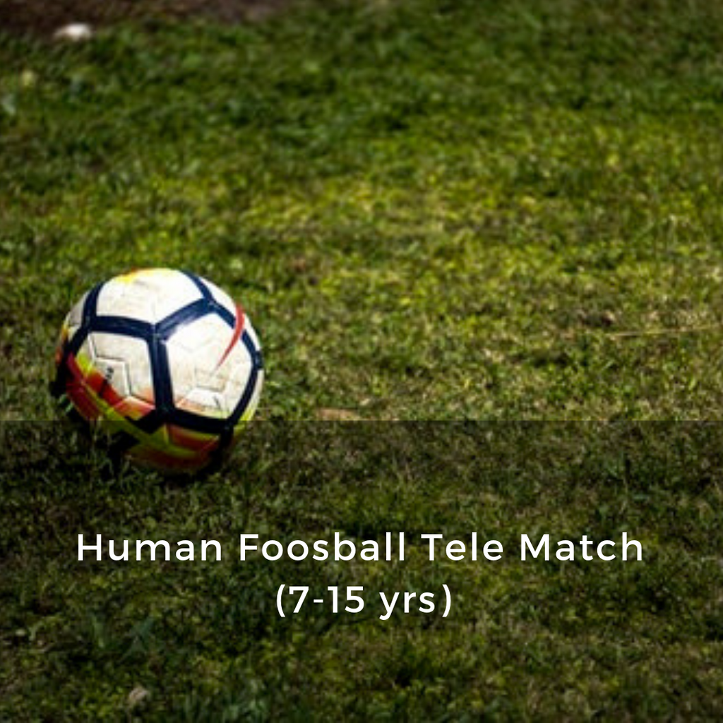 human foosball in Sentosa