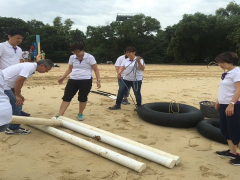 Beach Activities - Outdoor program - Teaming Building - High Achievers 2.0