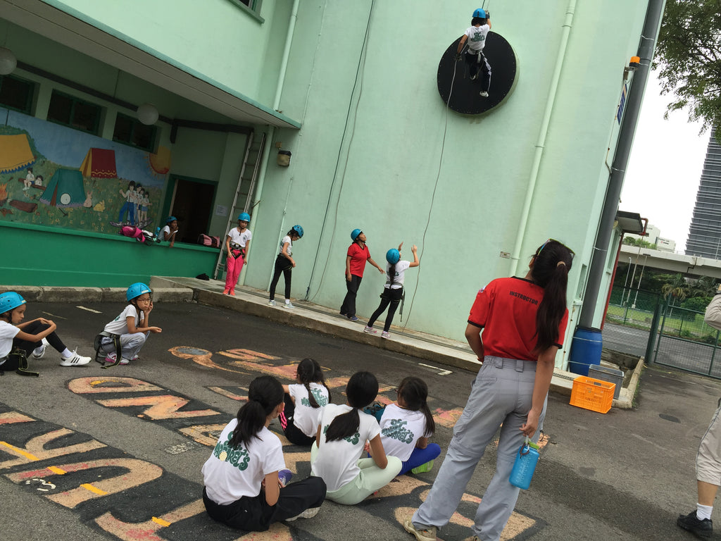 High Elements : Abseil Tower - High Achievers 2.0