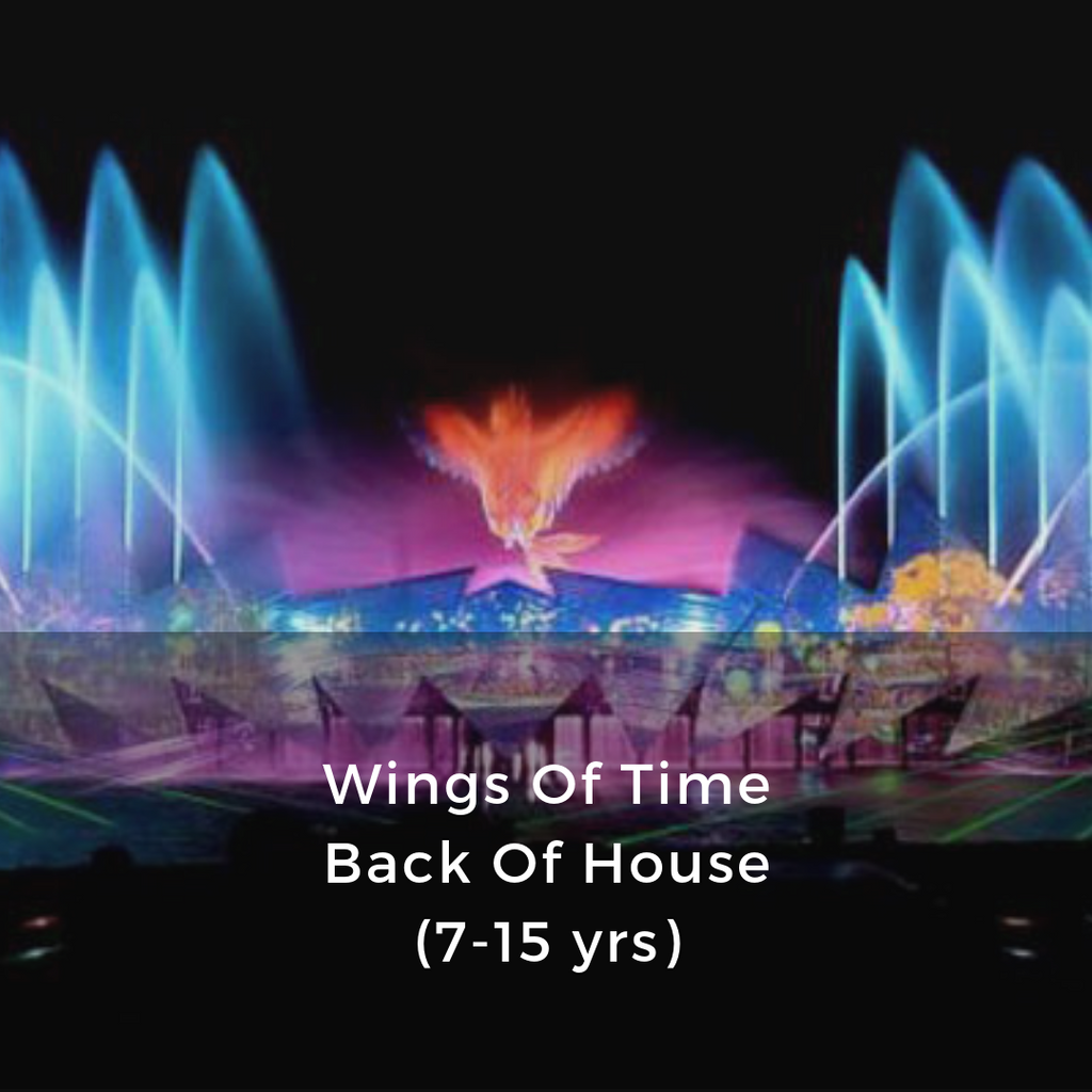 behind the scenes at Sentosa Wings Of Time