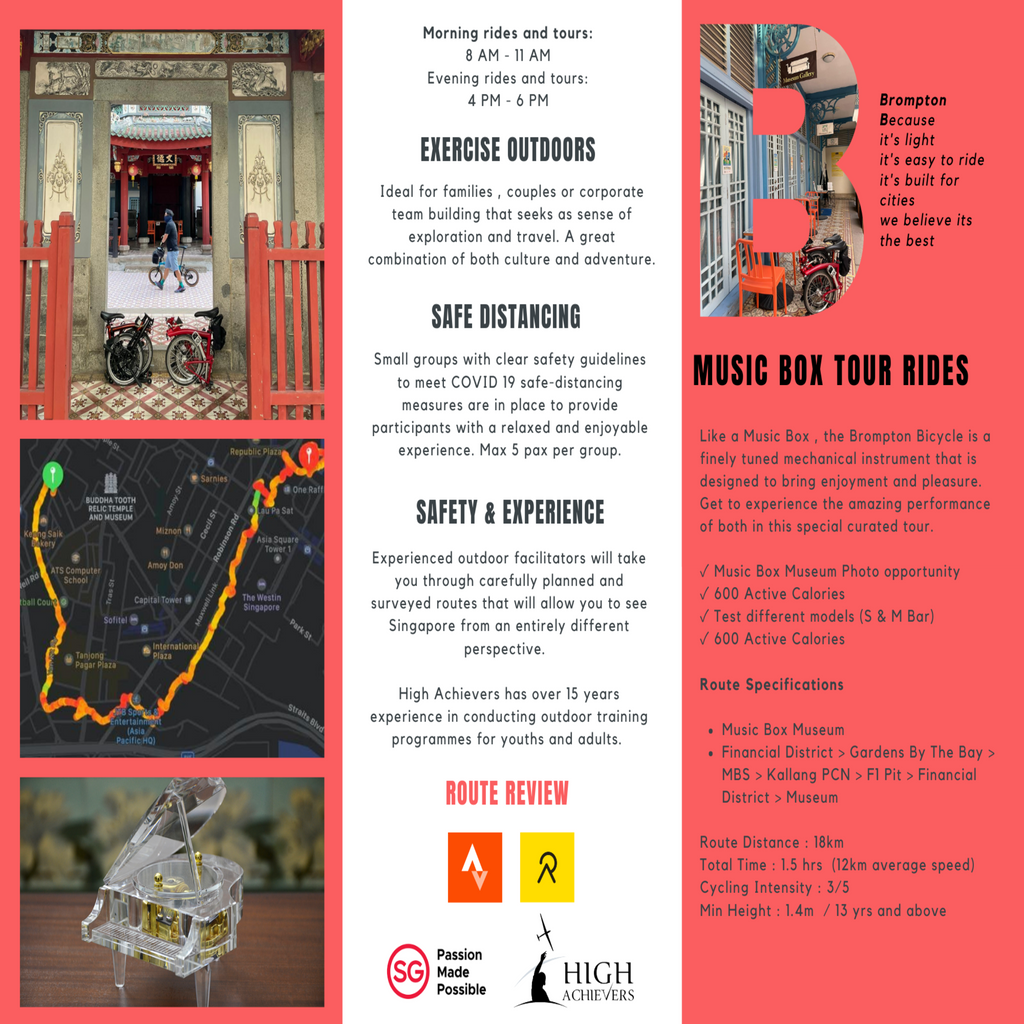 R8: Music Box Museum and Brompton Cycling Tour