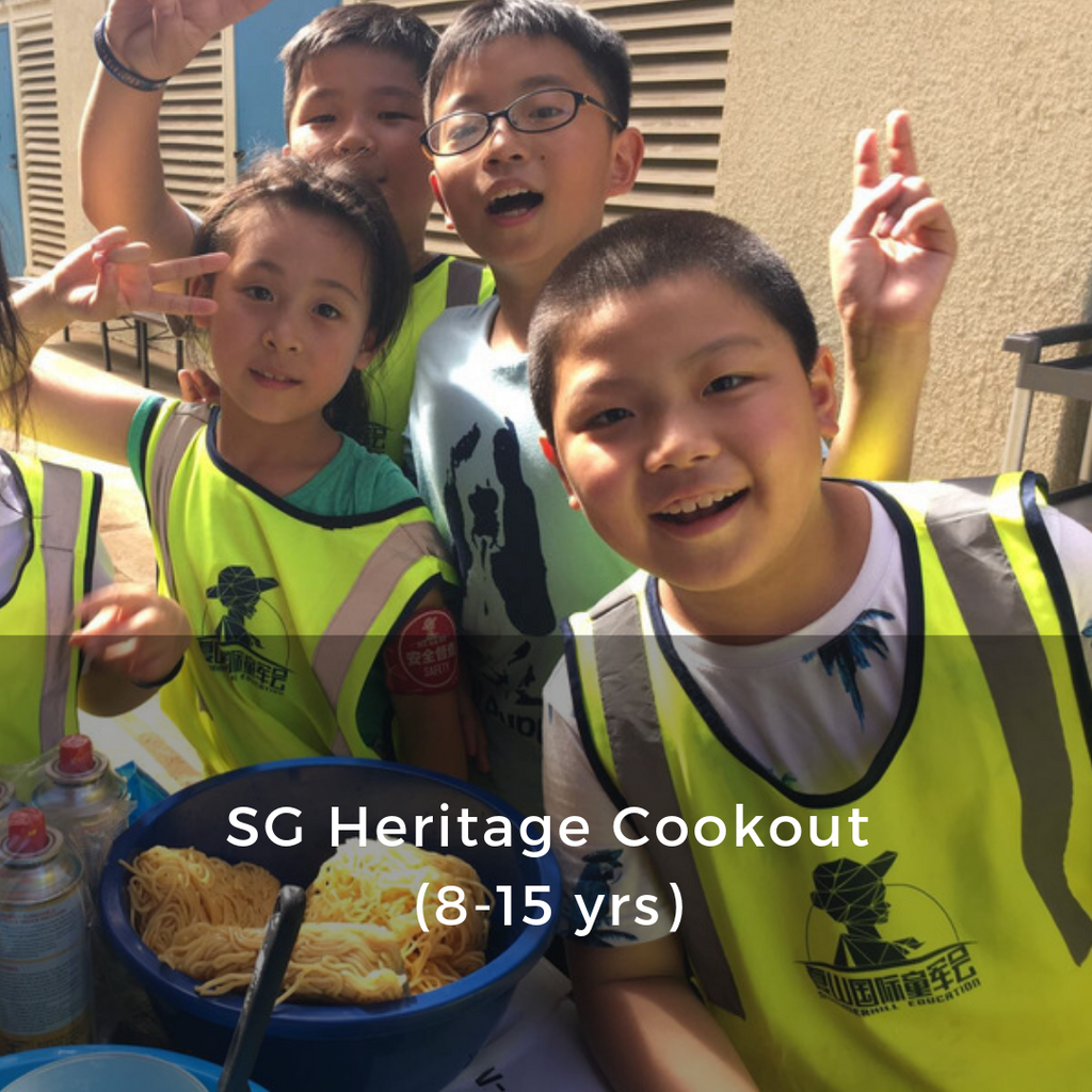 cooking Singaporean food in Sentosa