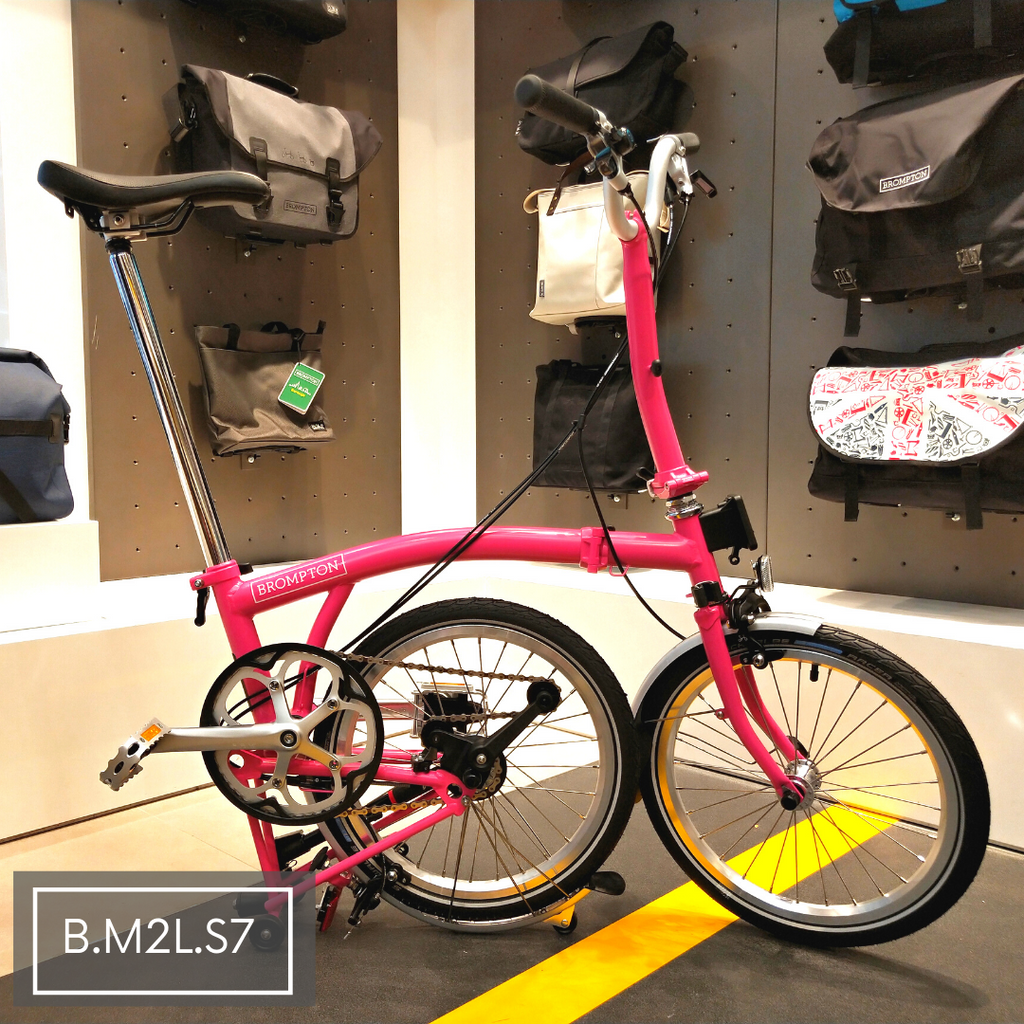 Brompton m6l discount hot pink