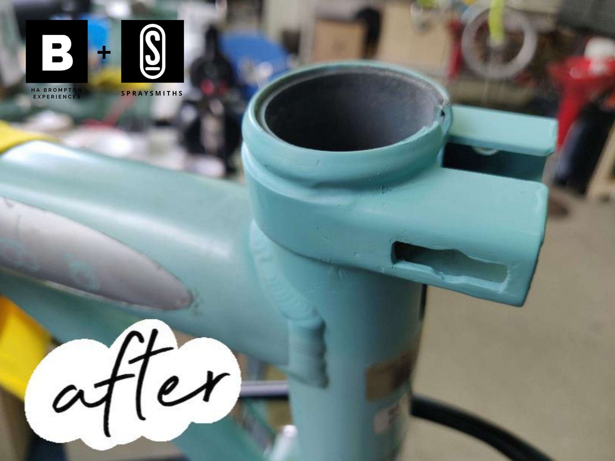 Brompton Touch Up Paint Work ( Air Spray ) 1K Paint High Achievers