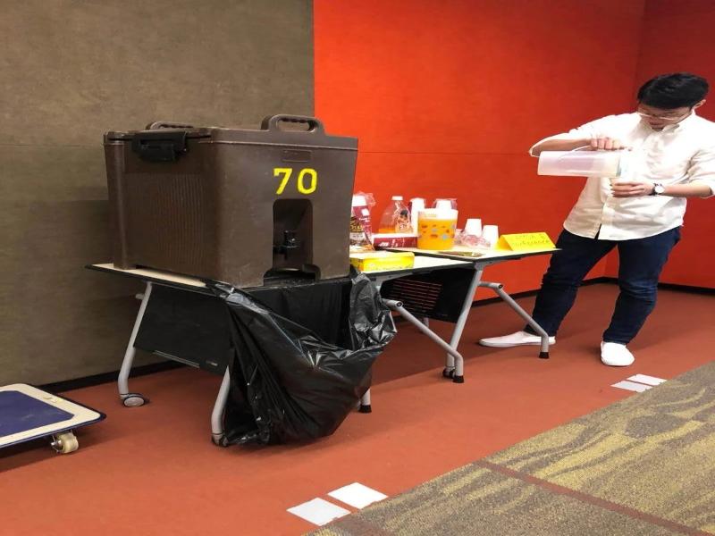 Water Dispenser Unit: CAMBRO (Large) *RENTAL* - High Achievers 2.0