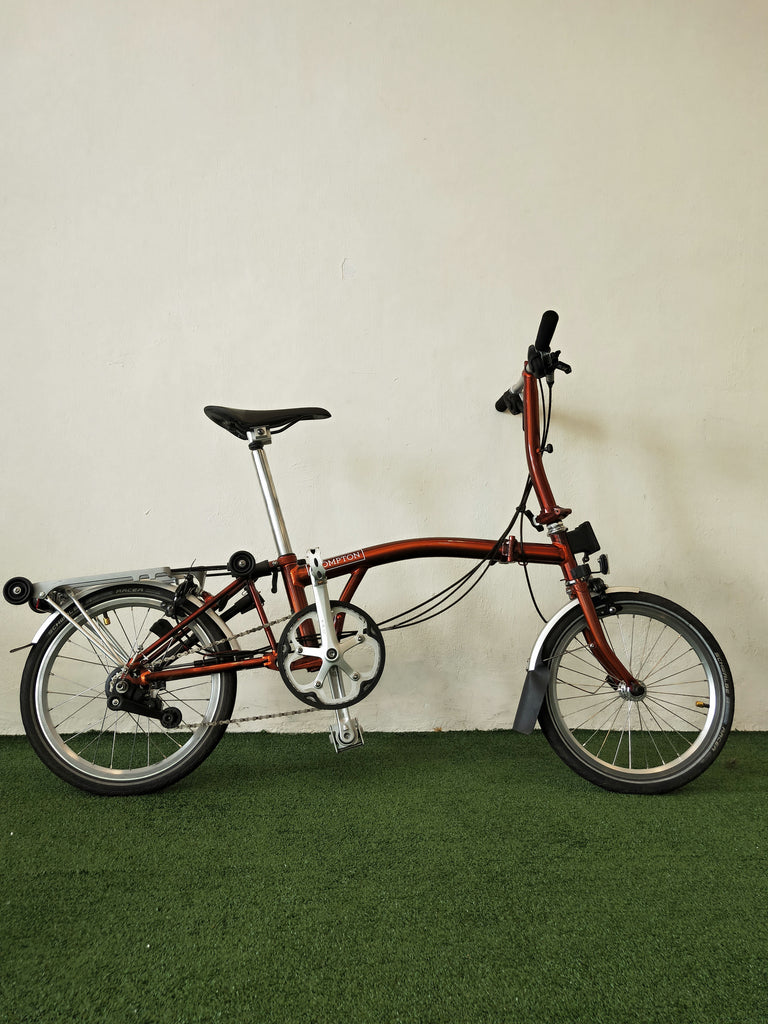 Brompton S6R Flame Lacquer - High Achievers