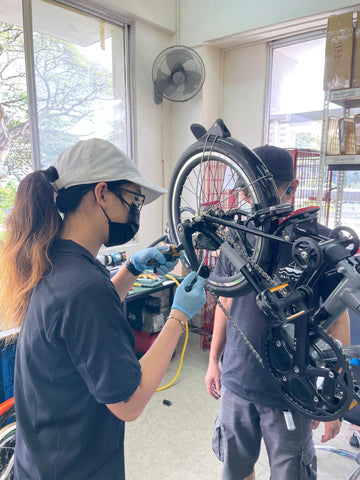 Brompton Servicing : Maintenance