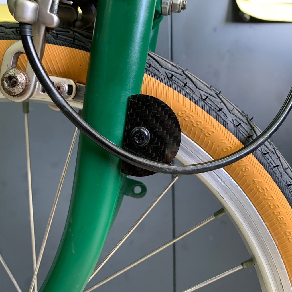 Carbon fender disc protector