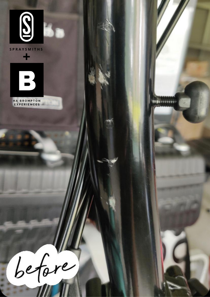 Brompton Touch Up Paint Work ( Air Spray ) 1K Paint High Achievers