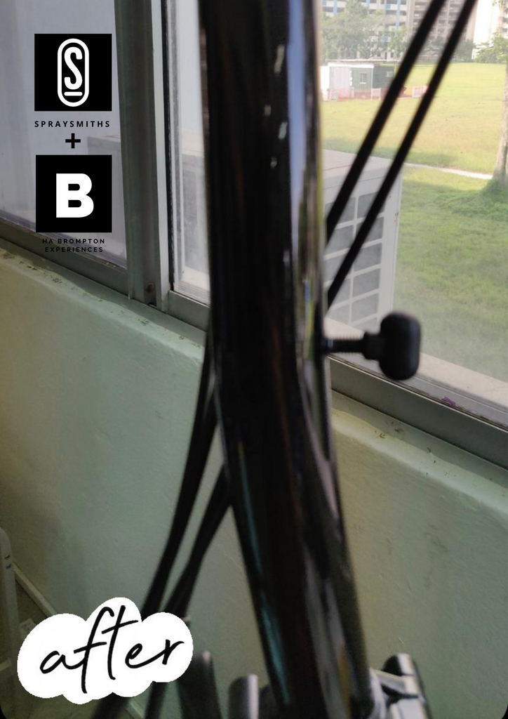 Brompton Touch Up Paint Work ( Air Spray ) 1K Paint High Achievers