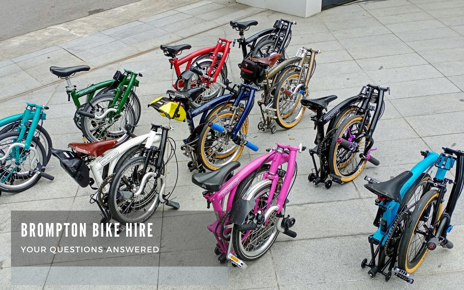 Brompton bike hire 2024 locations